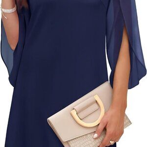Womens Cocktail Dresses Flutter Sleeve Wedding Guest Dresses for Women 2025 Tren